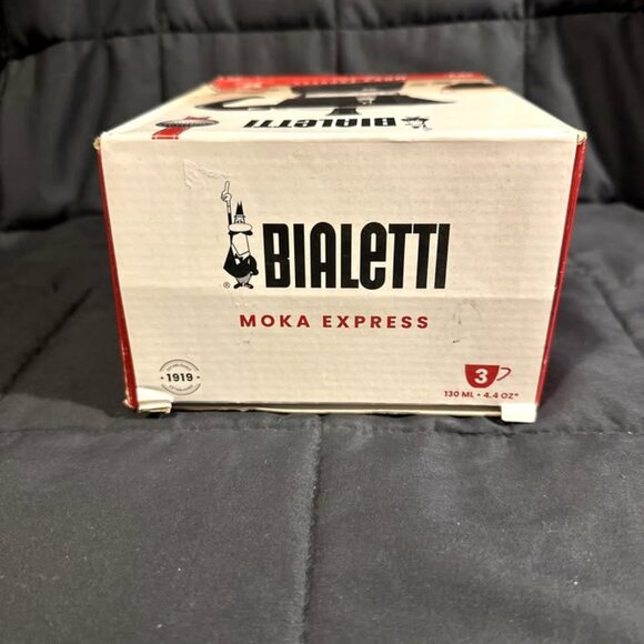 Bialetti Moka Express 3-Cup Stovetop Espresso Maker – NWT - Picture 6 of 7